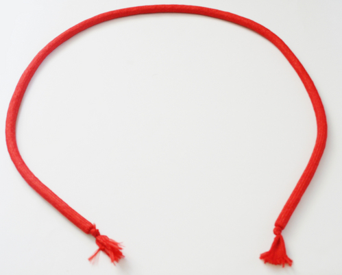 8000 세워지는 로프(스티프로프/stiff Rope)-빨강색 / 마술용품 / 매직용품